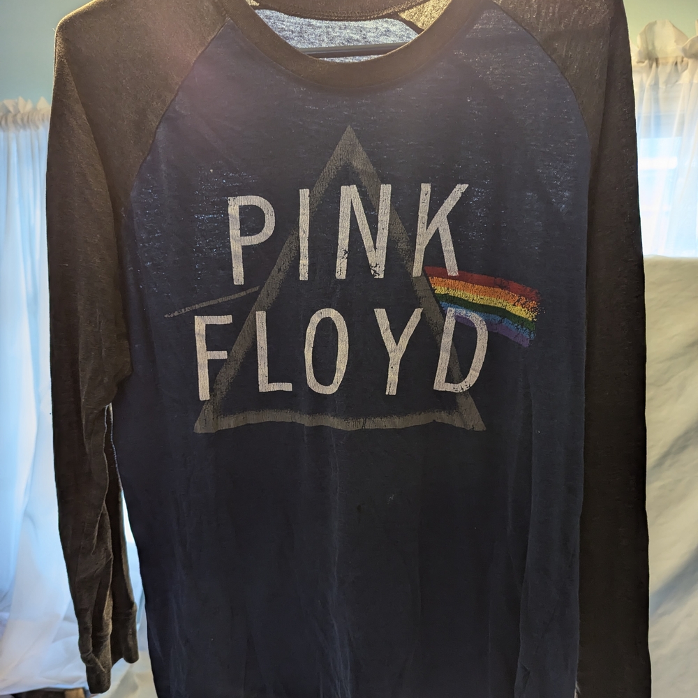 Pink Floyd Short Sleeve Tee - Black and Blue